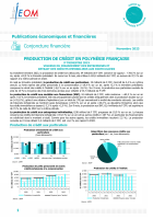 Production de crédit en Polynésie française au 3e trimestre 2023