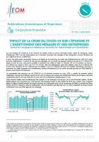 Impact de la crise du COVID-19 sur l'épargne et l'endettement des ménages et des entreprises