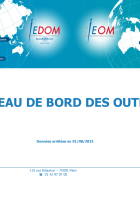 Tableau de bord des Outre-mer - 2021