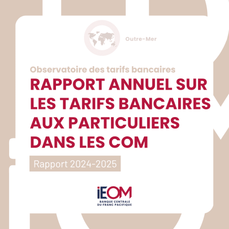 Observatoire des tarifs bancaires dans les COM - Rapport annuel 2024-2025