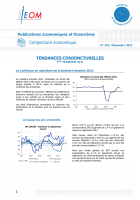Tendances conjoncturelles 3ème trimestre 2021