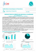 Production de crédits 1er trimestre 2021