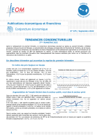 Tendances conjoncturelles 2ème trimestre 2022