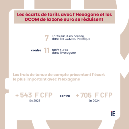 Observatoire des tarifs bancaires dans les COM - Rapport annuel 2024-2025