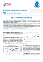 Tendances conjoncturelles 1er trimestre 2023