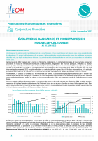 Évolutions bancaires et monétaires en Nouvelle-Calédonie au 30 juin 2023