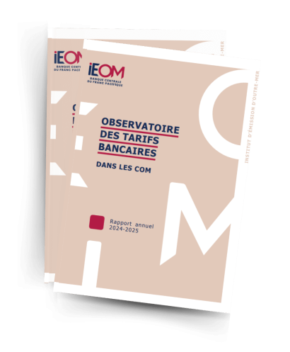 Le rapport annuel de l'Observatoire des tarifs bancaires dans les COM est en ligne !