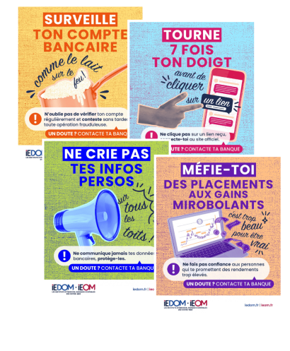  L'IEDOM-IEOM poursuivent la lutte contre la fraude !