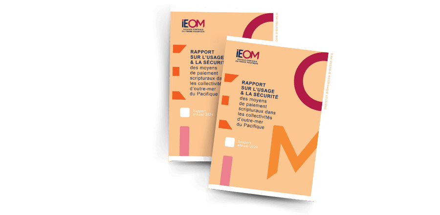 Découvrez le rapport annuel sur l'usage et la sécurité des moyens de paiement scripturaux dans les COM de la Zone Pacifique !