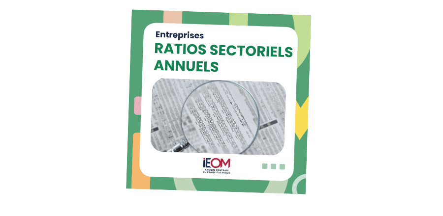 Consulter les ratios sectoriels annuels de l'IEOM !